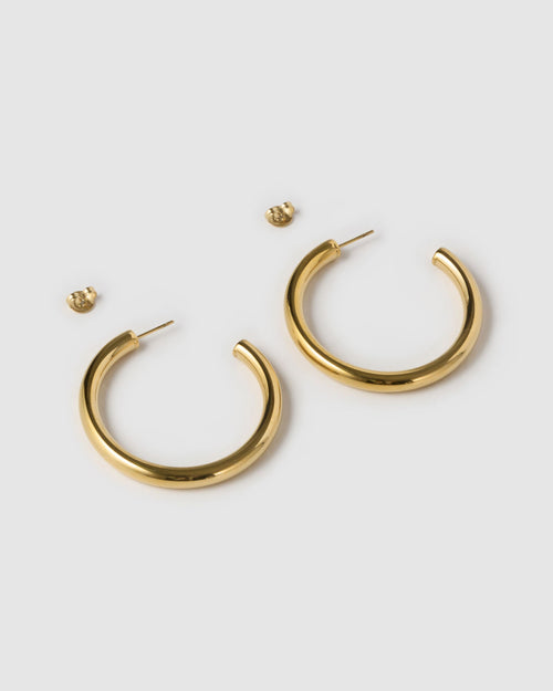 Chlo Gold Hoop Earrings