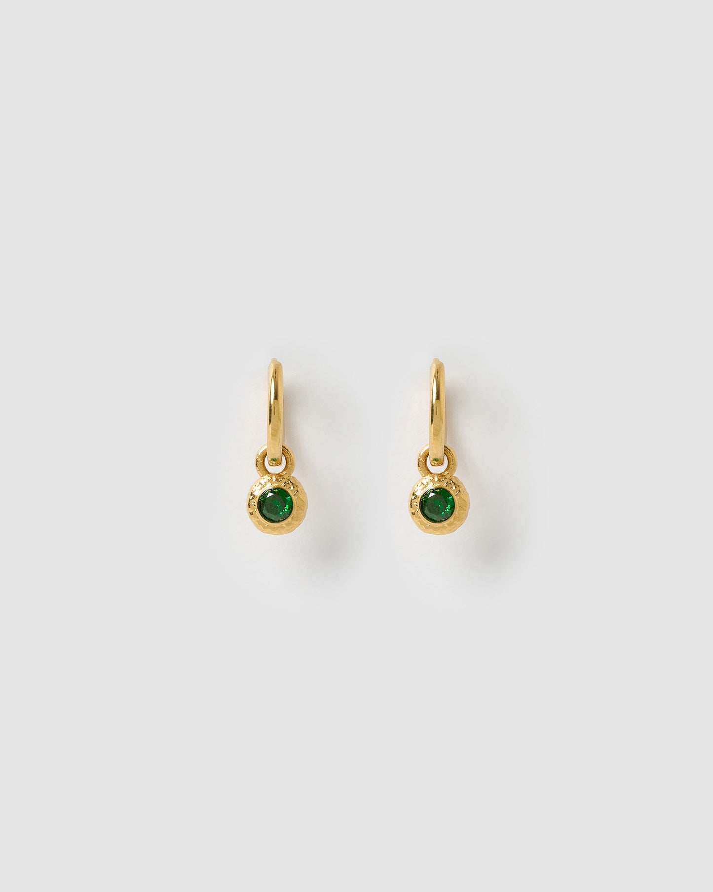 Crushed Birthstone Earrings