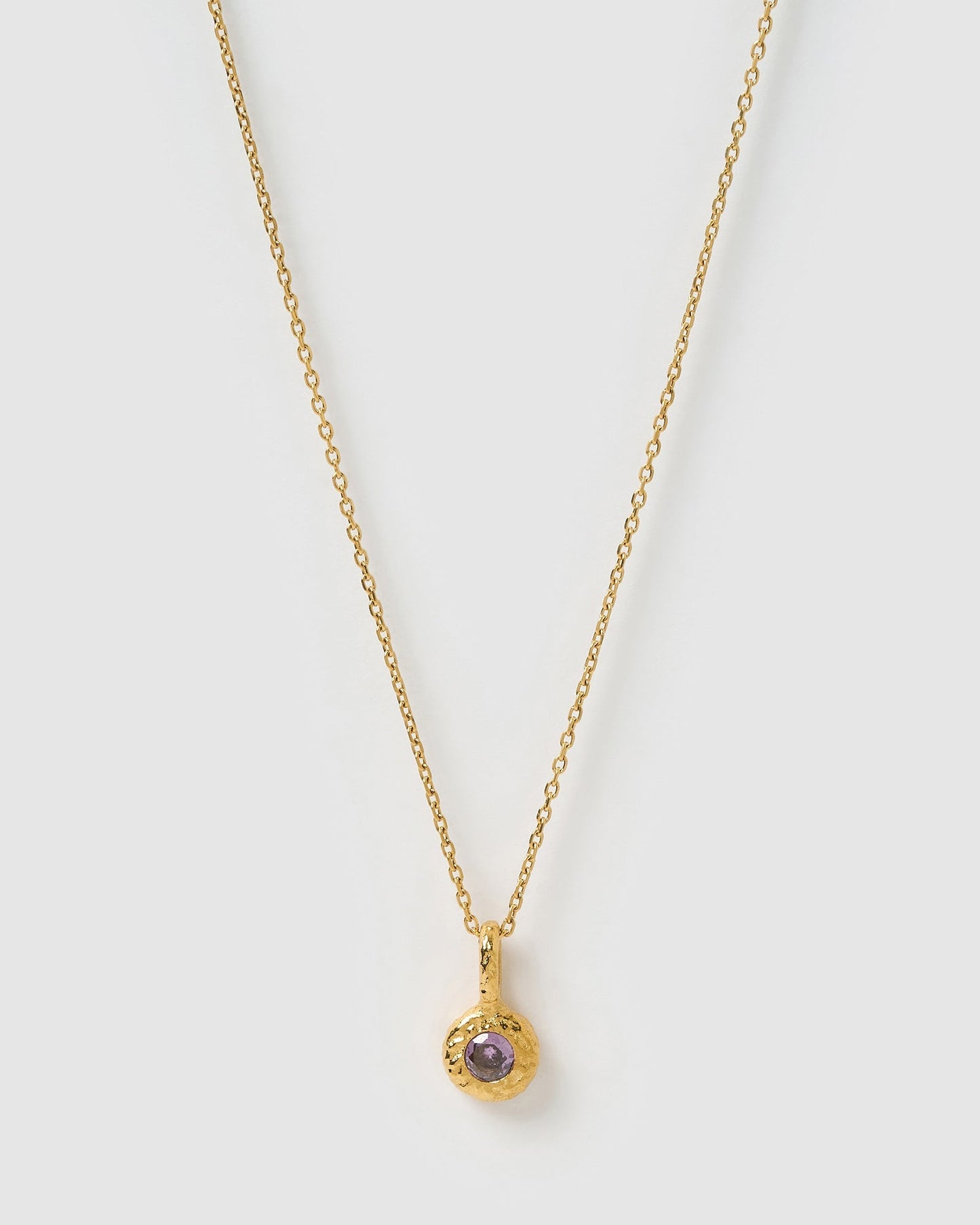 Crushed Birthstone Necklace