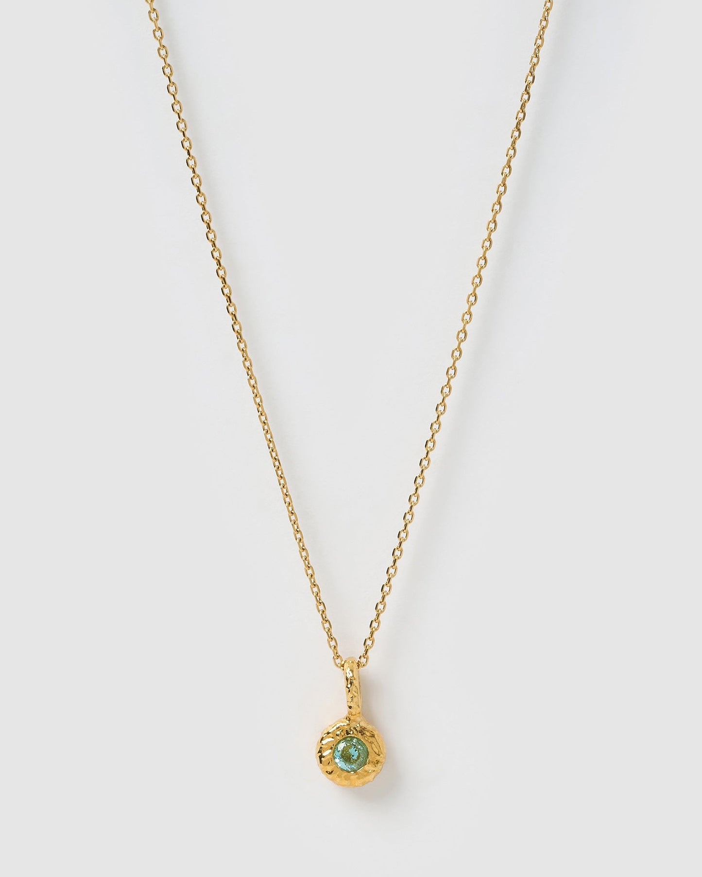 Crushed Birthstone Necklace