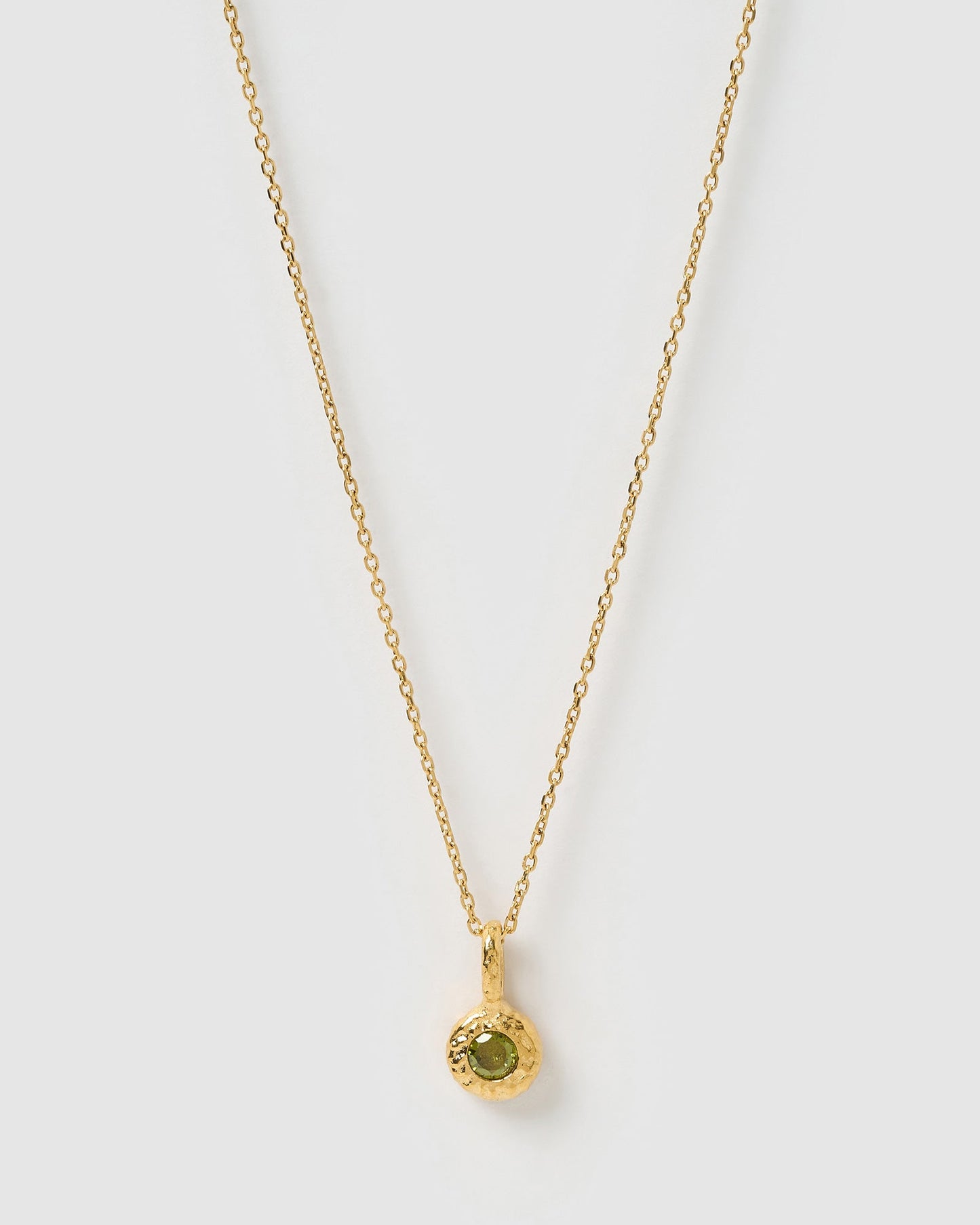 Crushed Birthstone Necklace