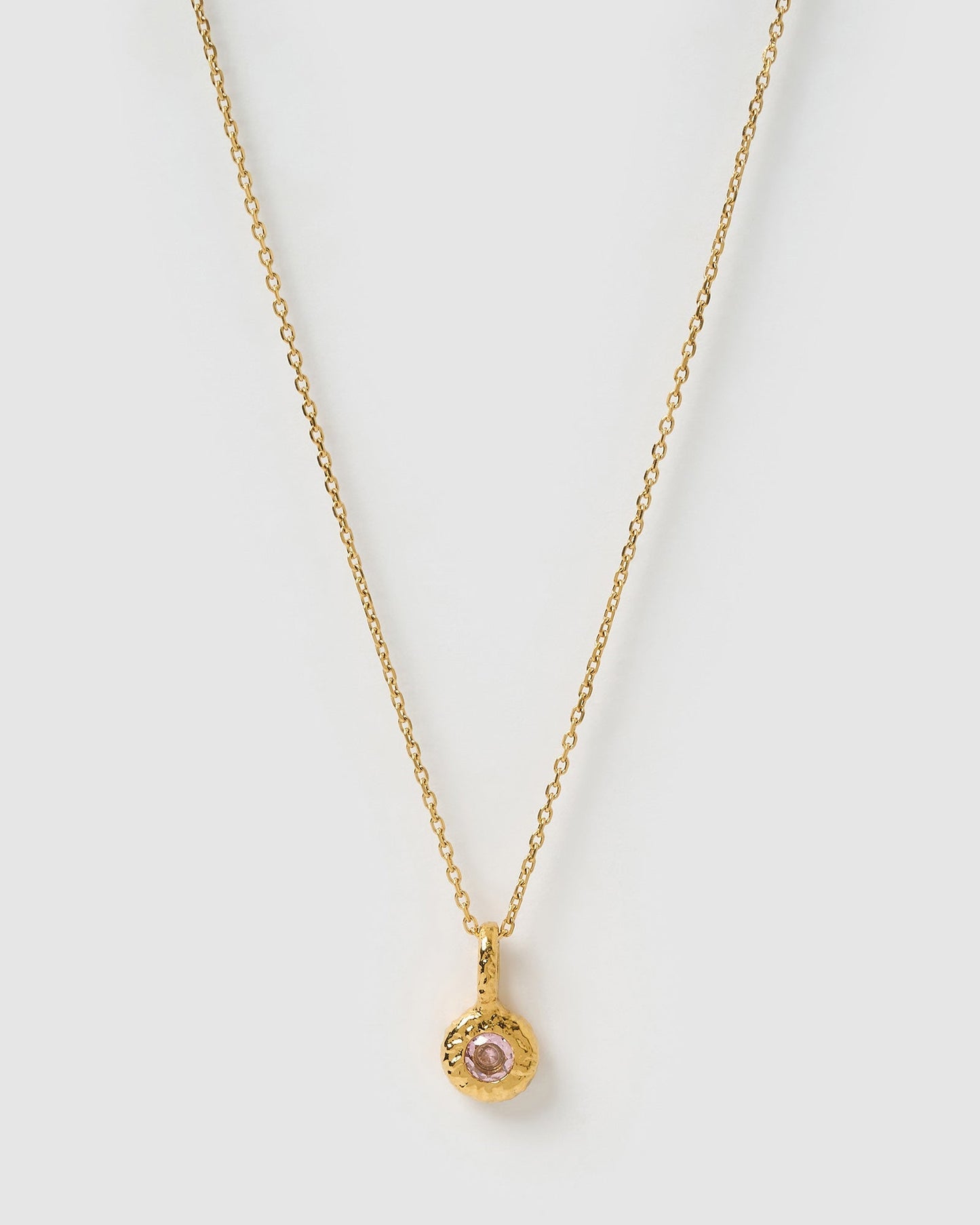 Crushed Birthstone Necklace