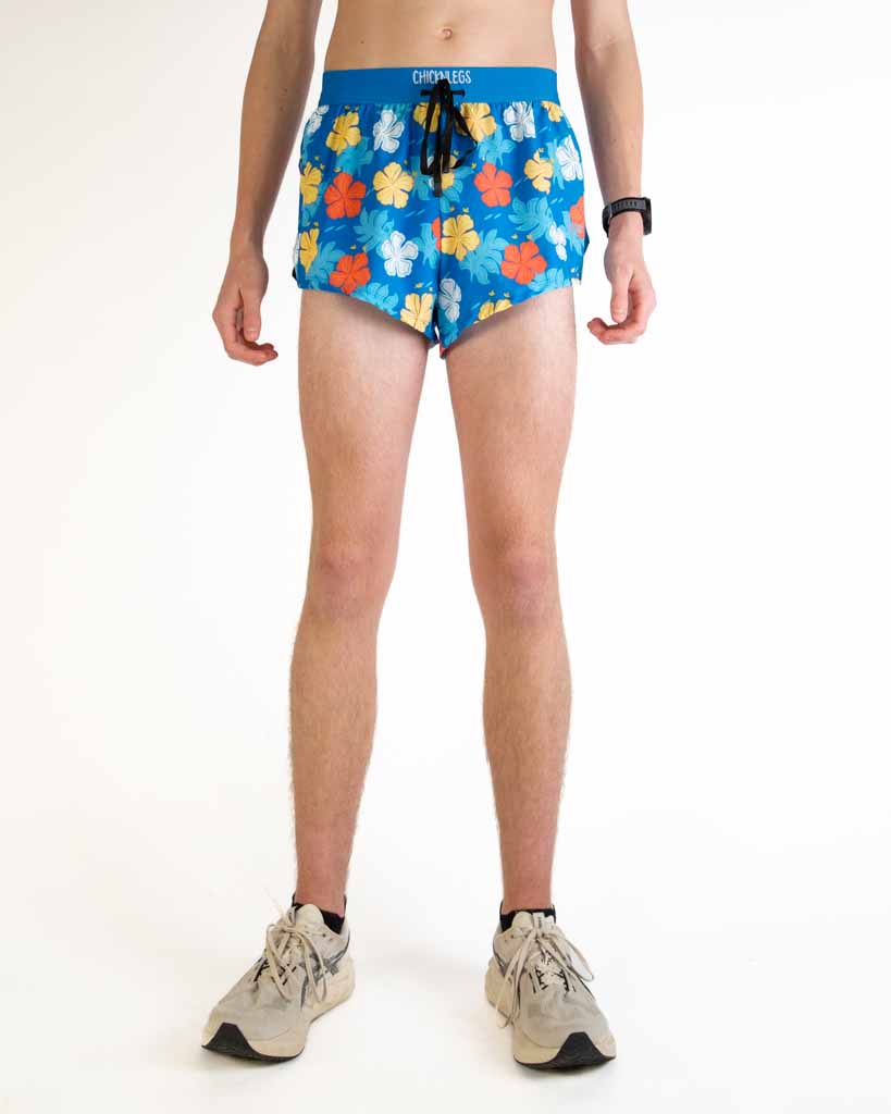 Men's Hawaiian 2" DS Split Shorts