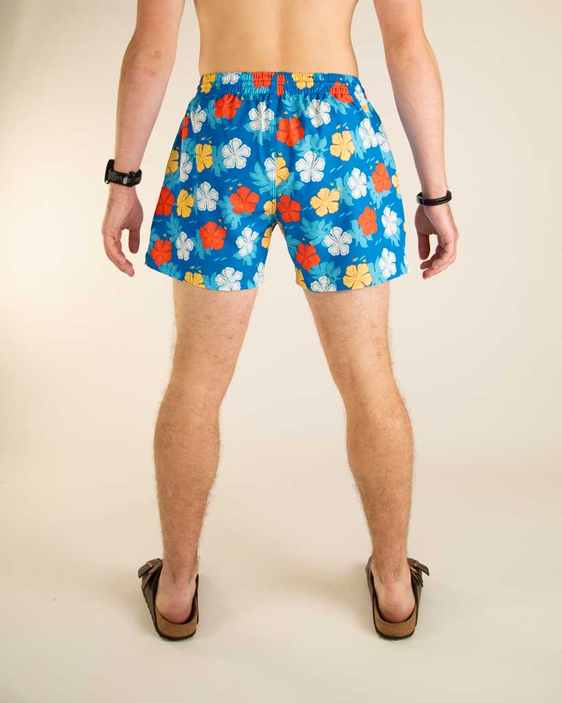Men's Hawaiian Swim Trunks