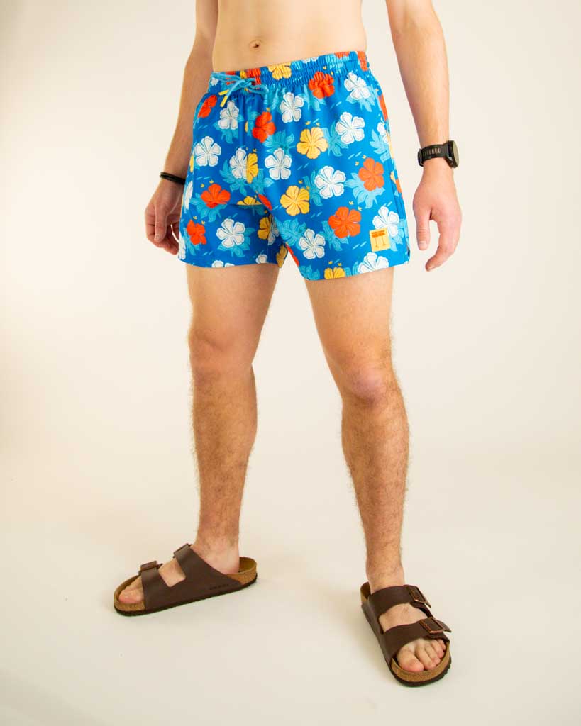 Men's Hawaiian Swim Trunks