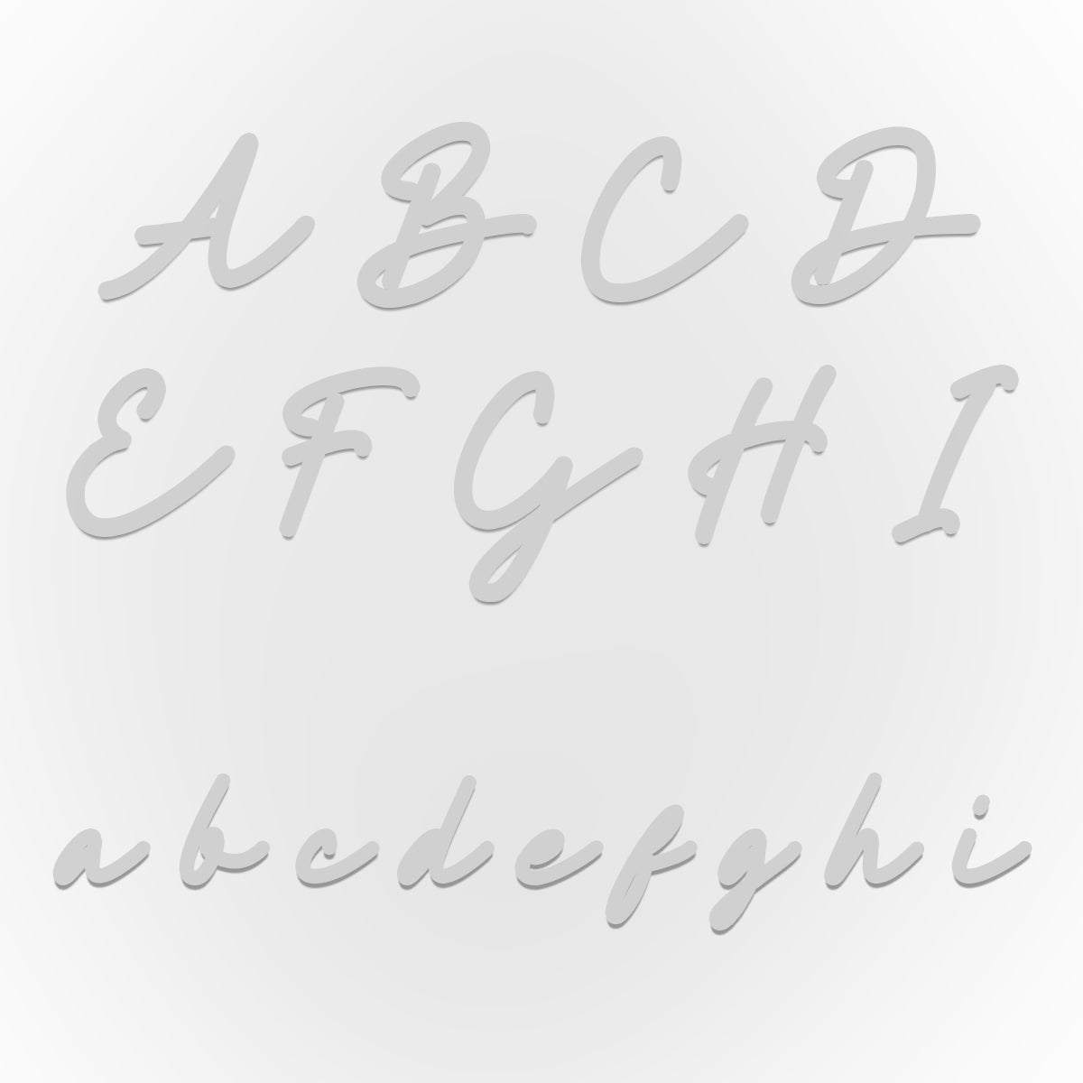 Written In The Stars Handwriting Tag Necklace (Silver)