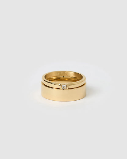 Danica Gold Ring Stack