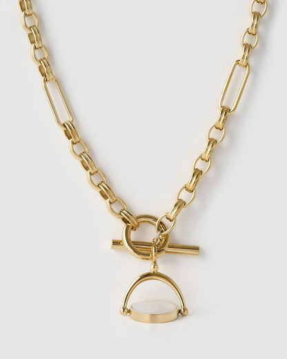 Delilah Spinner Necklace - Lapis Lazuli