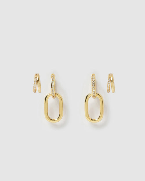 Double Trouble Earring Stack
