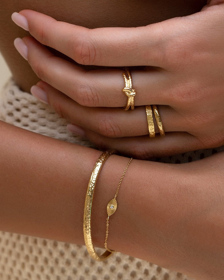 Tia Gold Ring