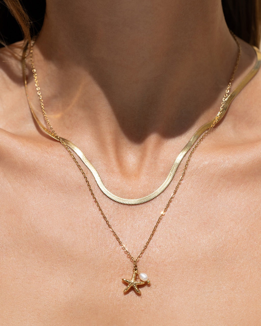 Star Girl Necklace Stack