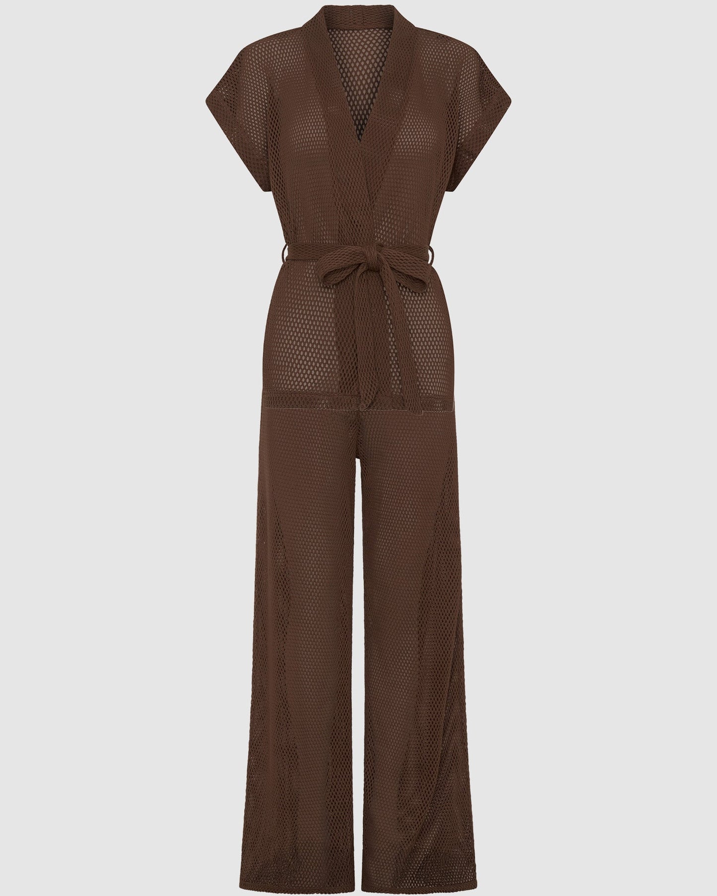Ferrara Pants Set - Chocolate