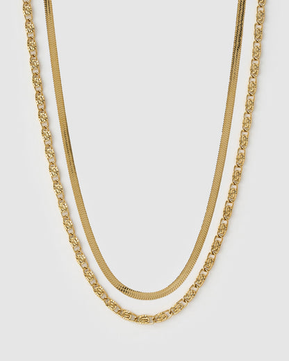 Firefly Necklace Stack - Gold