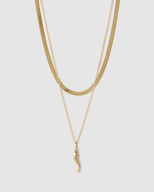 Fortune Necklace Stack - Gold