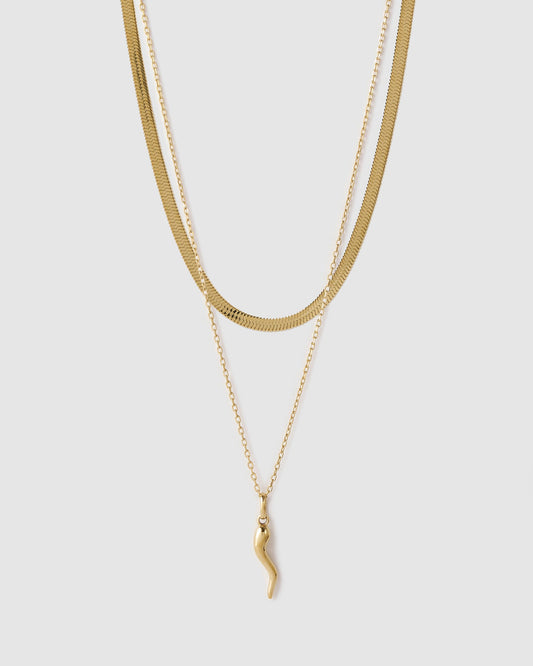 Fortune Necklace Stack - Gold