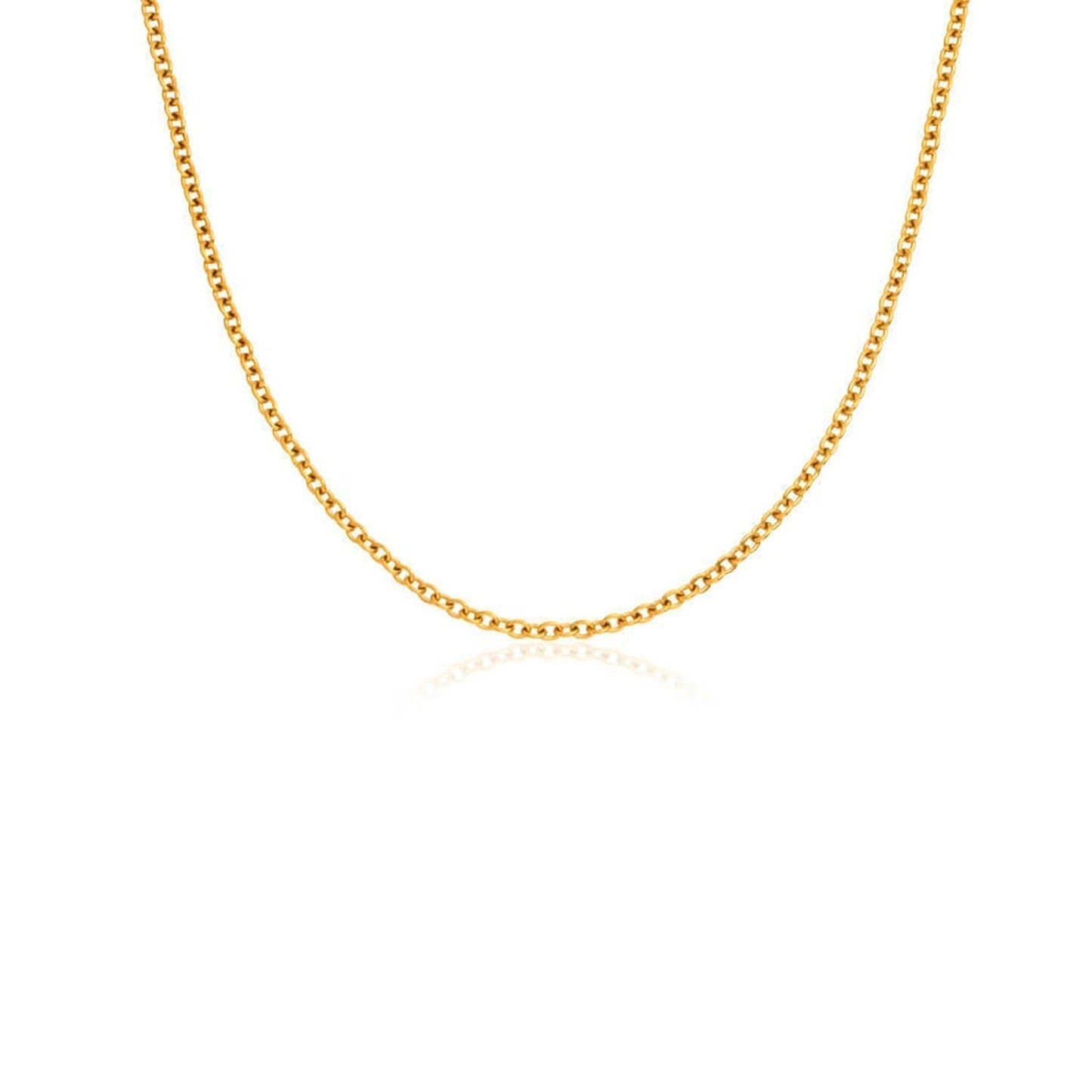 Written In The Stars Handwriting Tag Necklace (Gold)