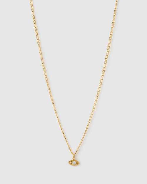 Golden Eye Necklace