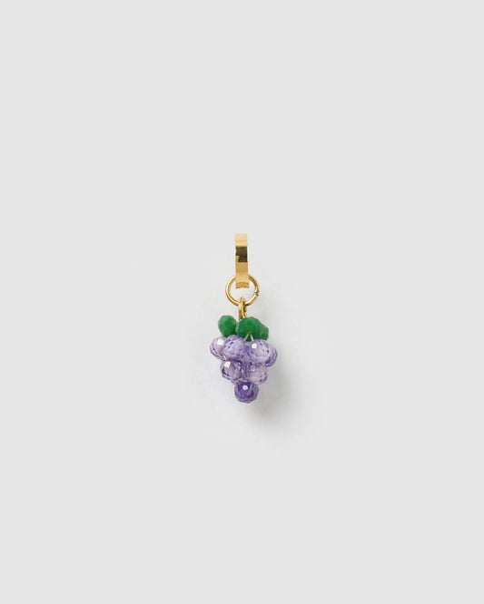 Grape Beaded Charm