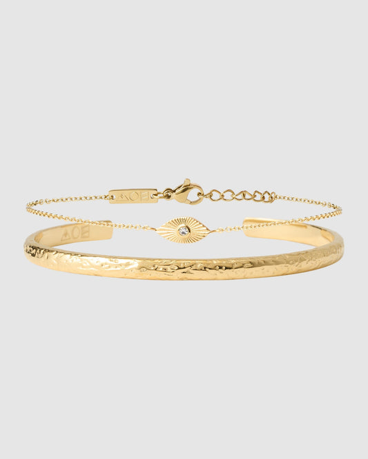 Guardian Angel Bracelet Stack