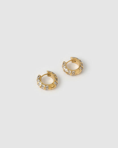 Hallie Earrings - Stone