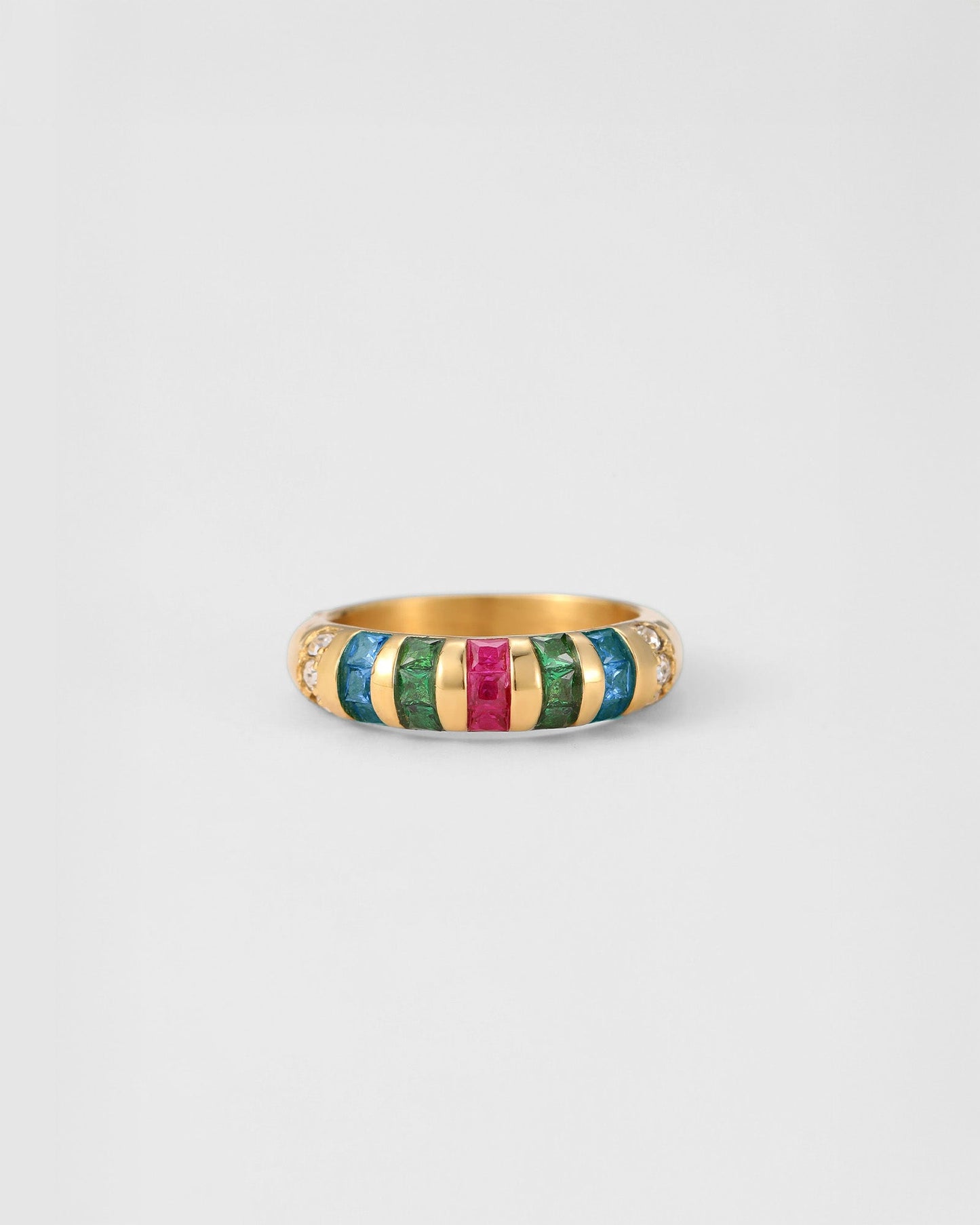 Hallie Gold Ring - Multi
