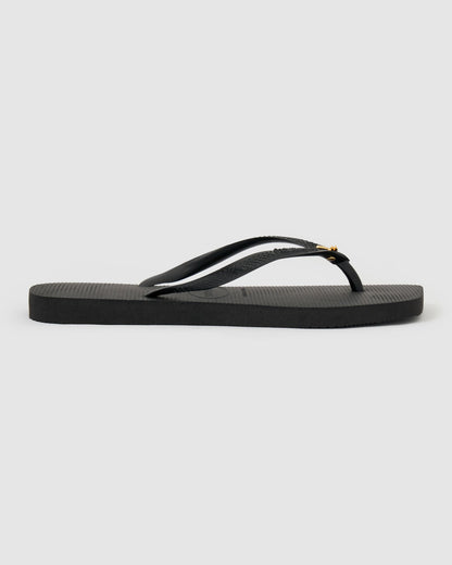 Havaianas Square Toe Palm Tree - Black