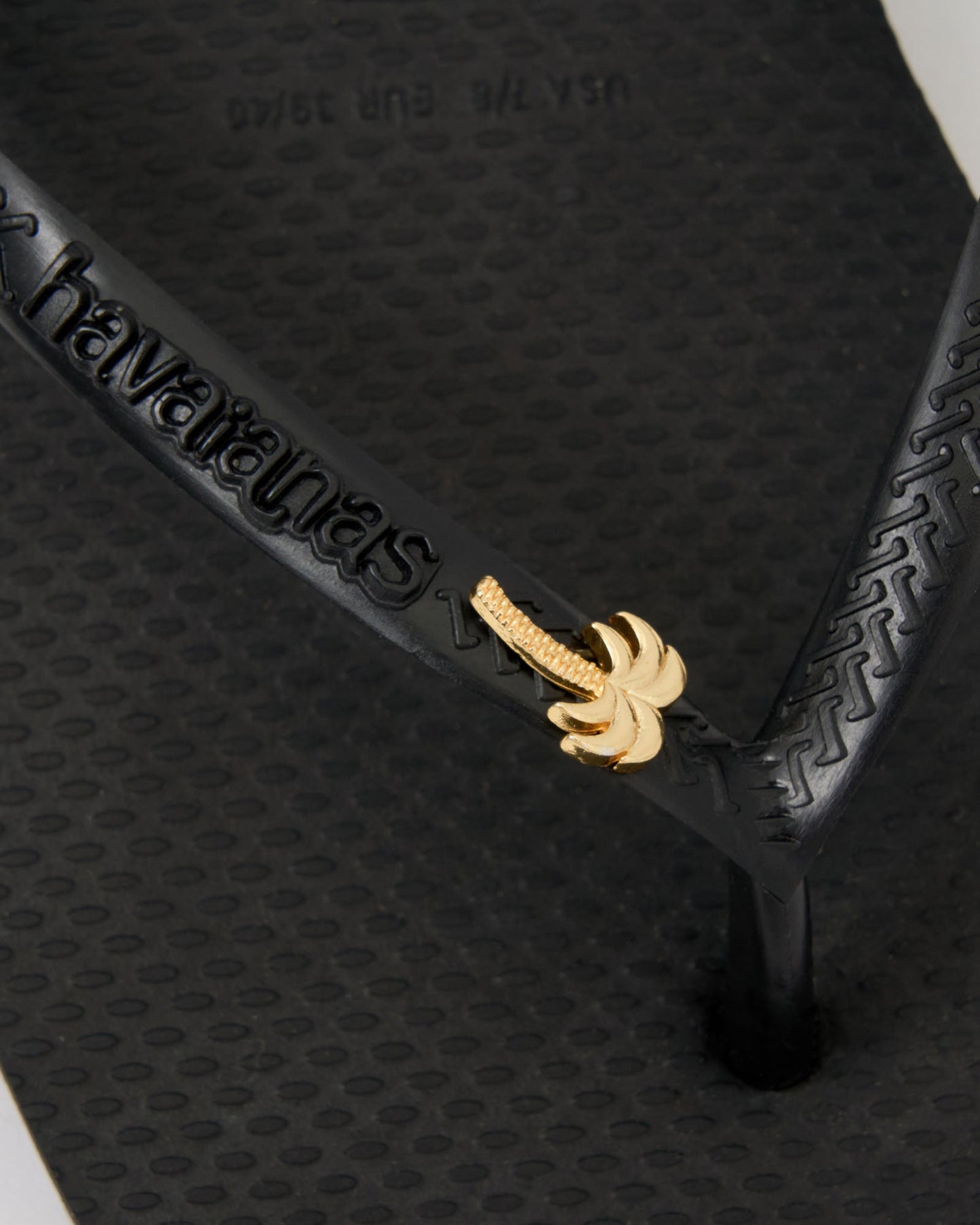 Havaianas Square Toe Palm Tree - Black