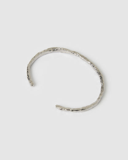 Helios Silver Cuff Bracelet