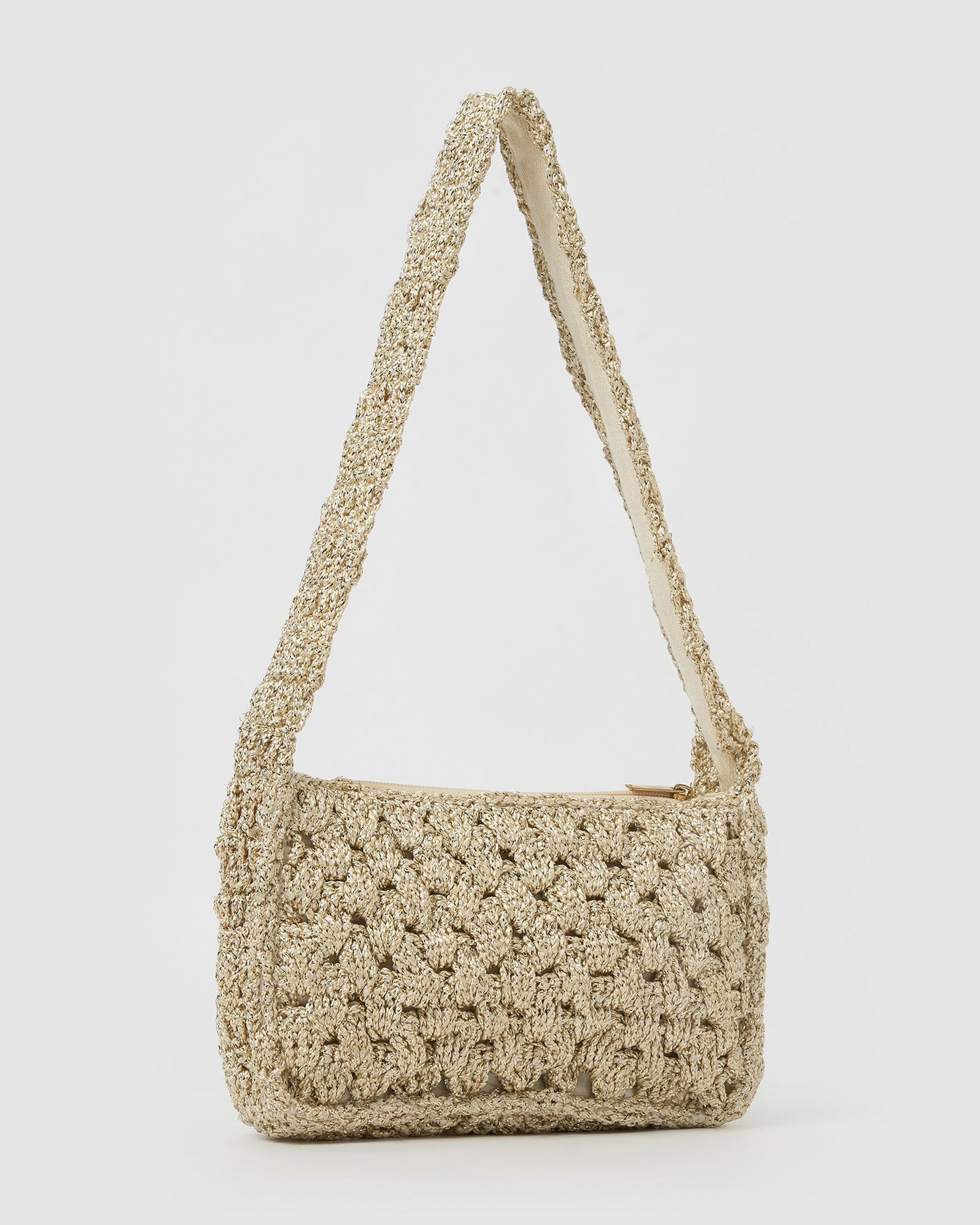 India Hand Bag - Biscotti
