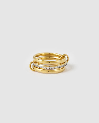 Indigo Gold Ring