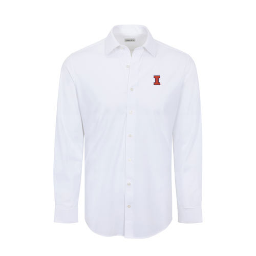 Illinois Apex Performance Dress Shirt White