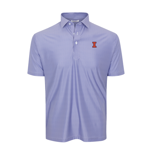 Illinois Featherweight Flex Polo Congressional Navy