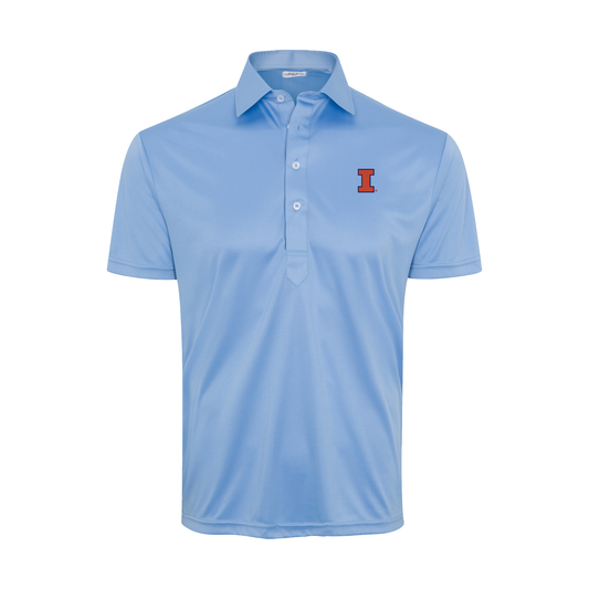 Illinois Semi-Spread Collar Polo French Blue