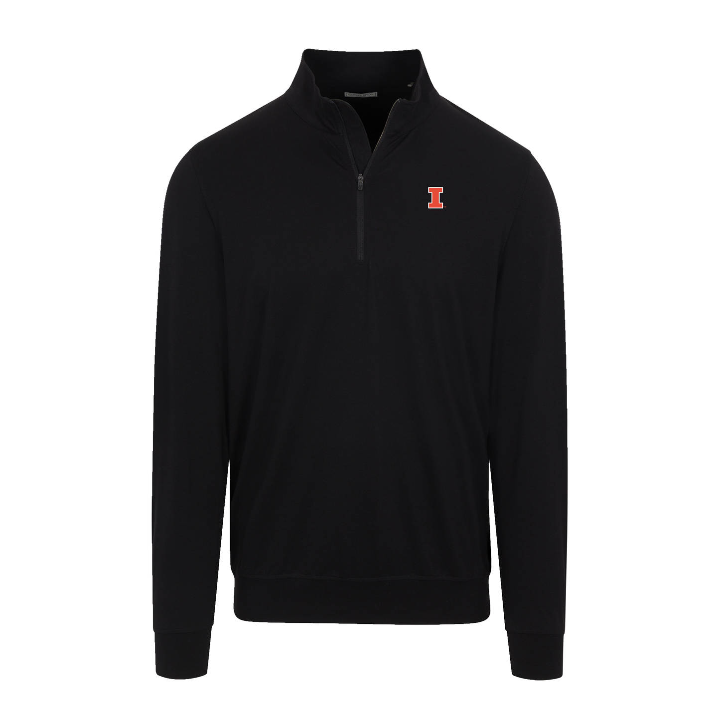 Illinois Velocity Performance Quarter Zip Black