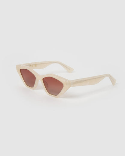 Jagger Sunglasses - Cream Marle