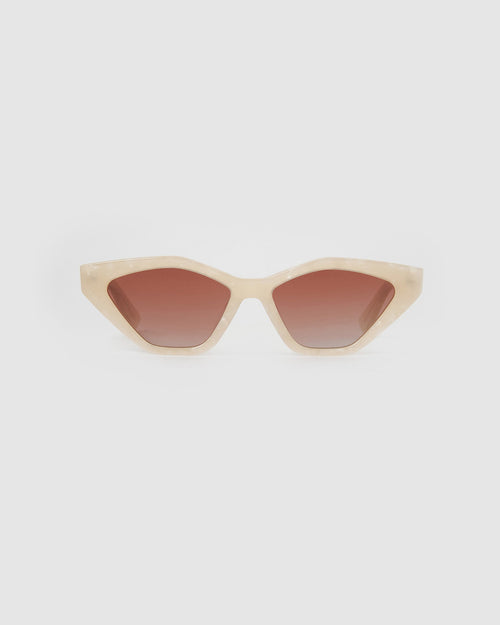 Jagger Sunglasses - Cream Marle