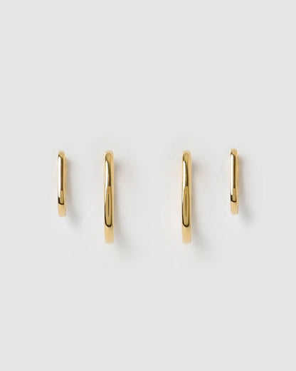 Loop Earring Stack - Gold