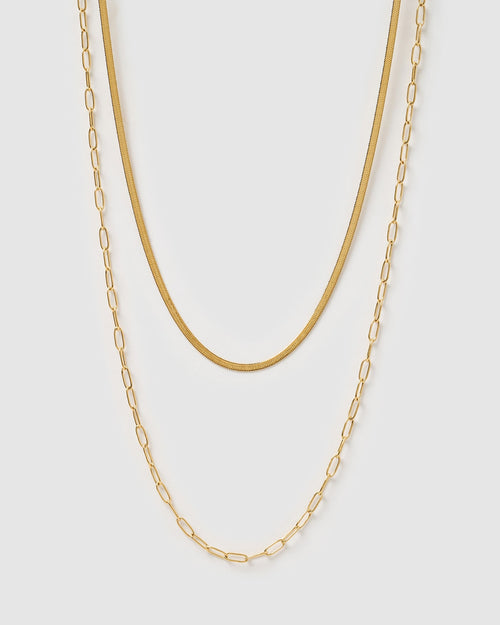 Louie Gold Necklace