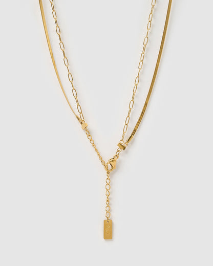 Louie Gold Necklace