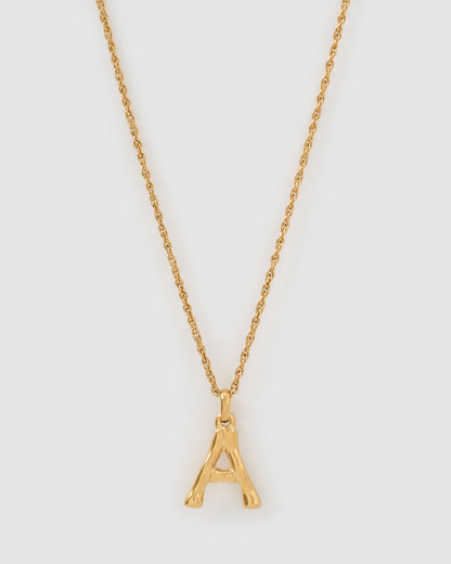 Luxe Letter Necklace - Small