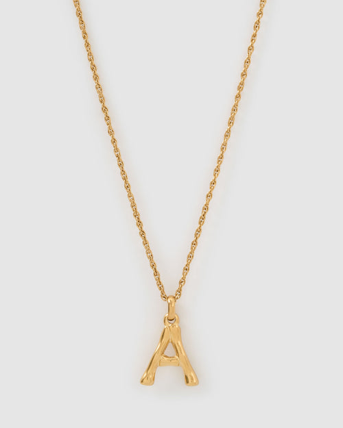 Luxe Letter Necklace - Small