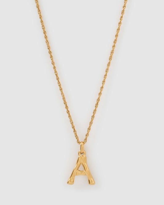 Luxe Letter Necklace - Small