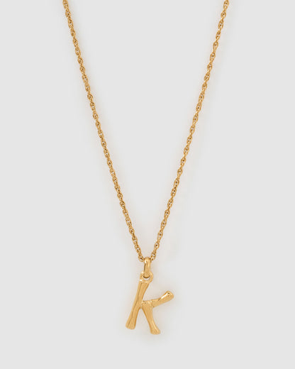 Luxe Letter Necklace - Small