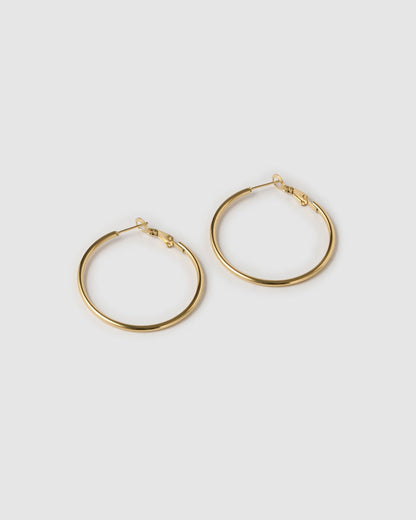 Maddy Gold Hoop Earrings