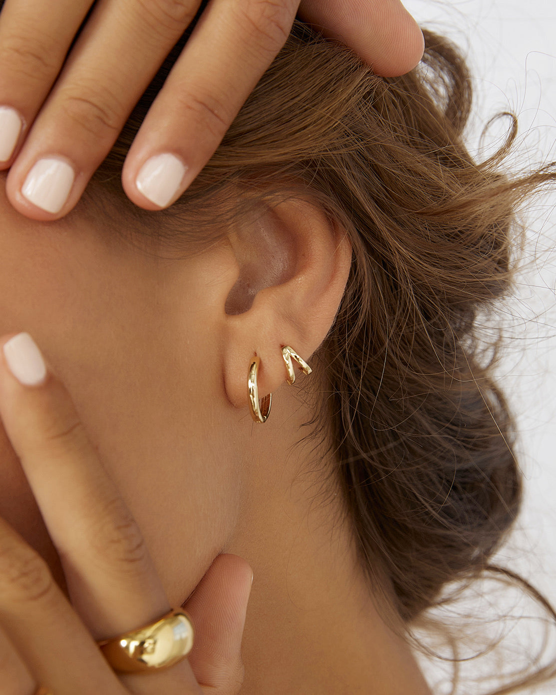 Jeanette Earring Stack - Gold