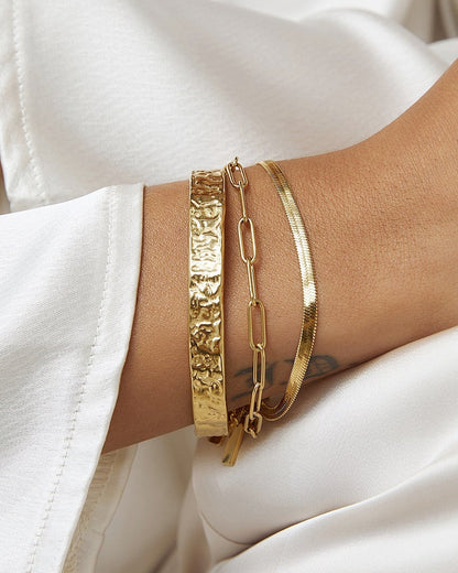 Catarina Bracelet Stack - Gold