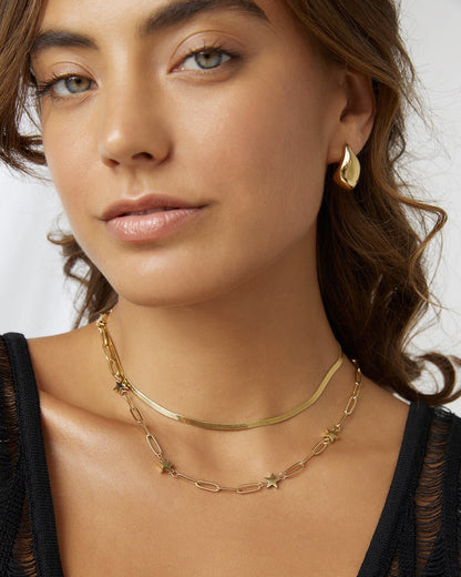 Delphine Gold Earrings