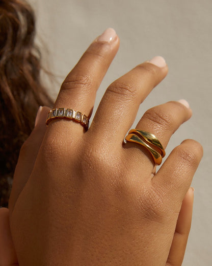 Anastasia Gold Ring
