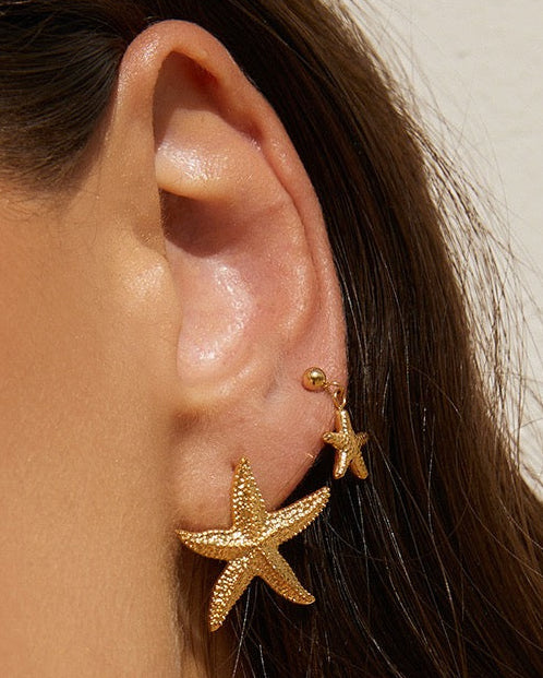 Mini Siesta Gold Earrings