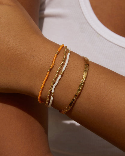 Sunshine Bracelet Stack - Passionfruit